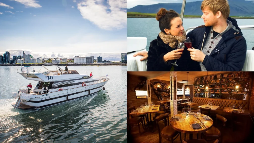 Harbor Cruise with Three Course Dinner from Reykjavik tour in Iceland